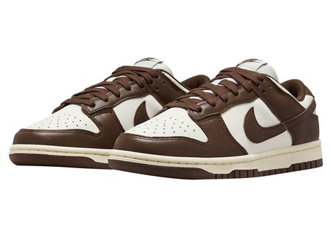 brown white nike dunks|nike dunk low original price.